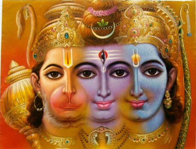 Rama-Shiva-Hanuman